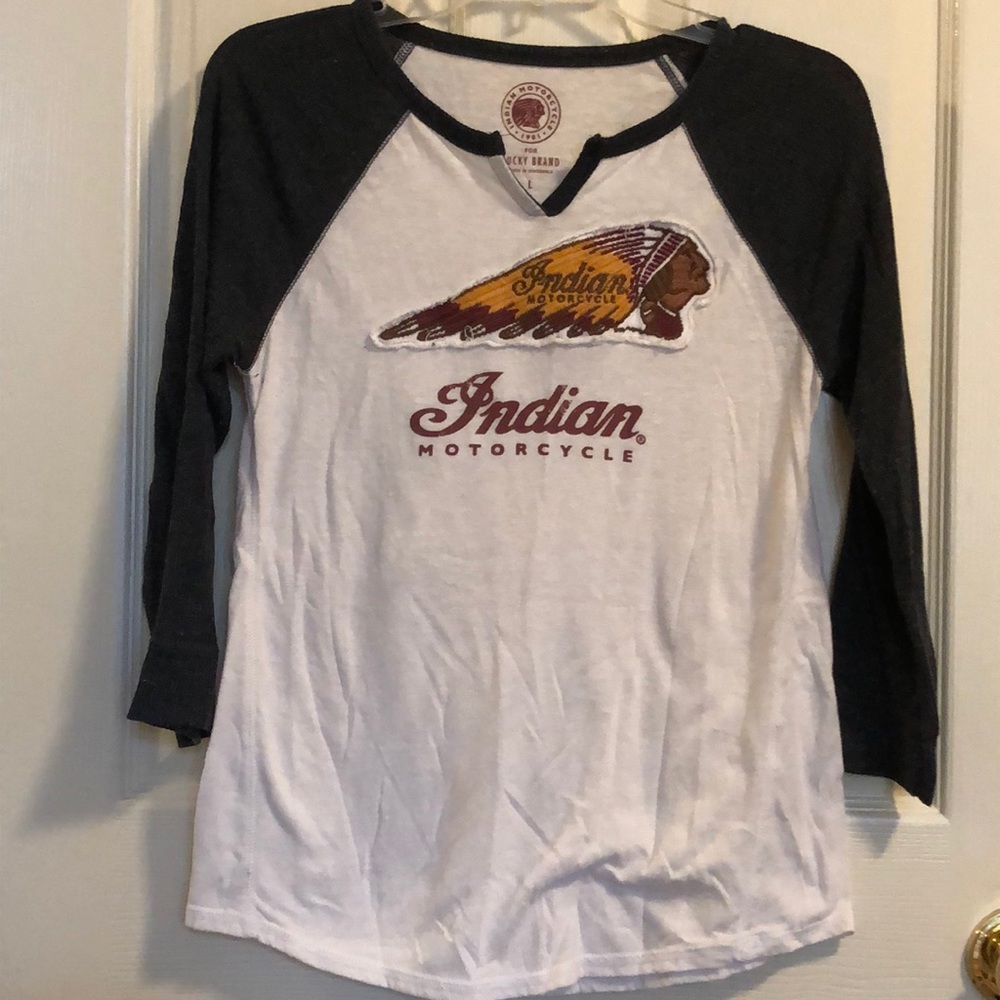 LUCKY BRAND 3/4 sleeve t-shirt